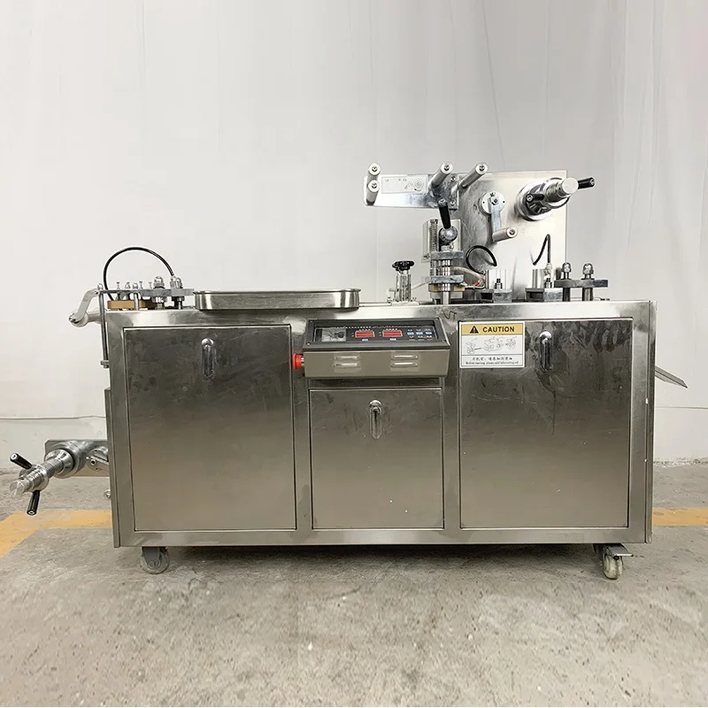 Laboratory DPP-80 DPP-115 Pill Tablet Capsule Liquid Jam Butter Blister Packing Machine