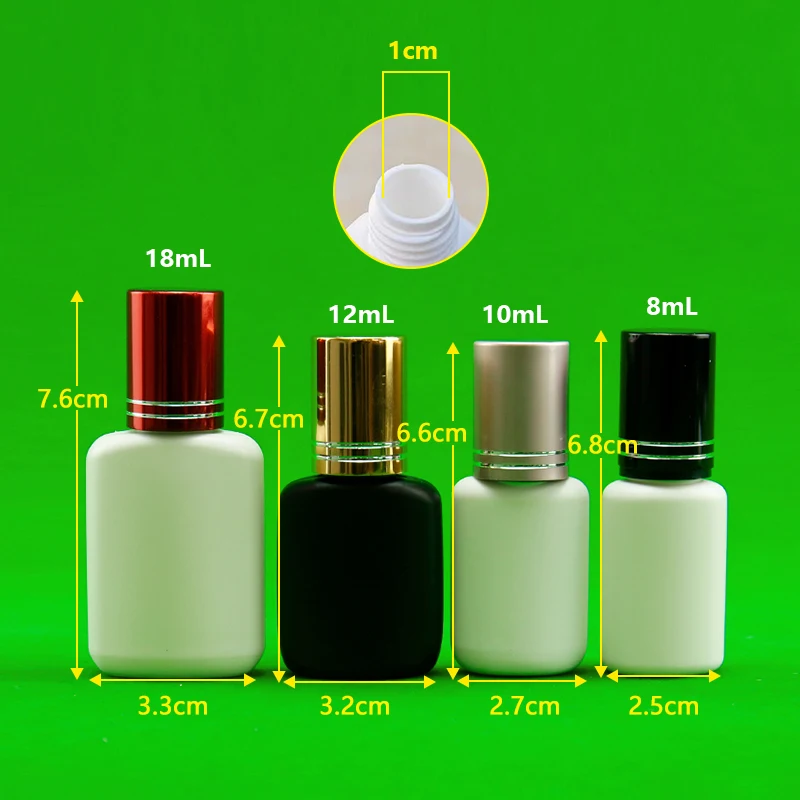 product 5ml 8ml 15ml eyelash extension glue empty bottle replacement bottle refillable bottles glue container blocking needles-33