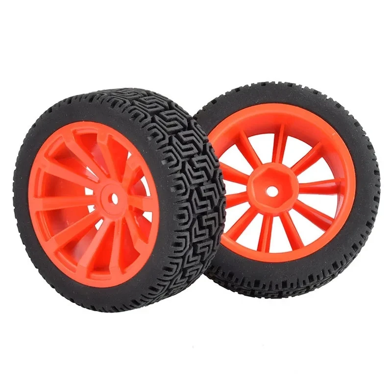 Lot De 4 Pneus Tout-Terrain En Caoutchouc Haute Adhérence Pour WLTOYS 144001 124018 124016 – Upgrade Performance Et Durabilité