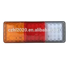 24V LED 75 Truck Tail Lights Clear Lens New Condition Australian Truck Lamp Bus Body Kits