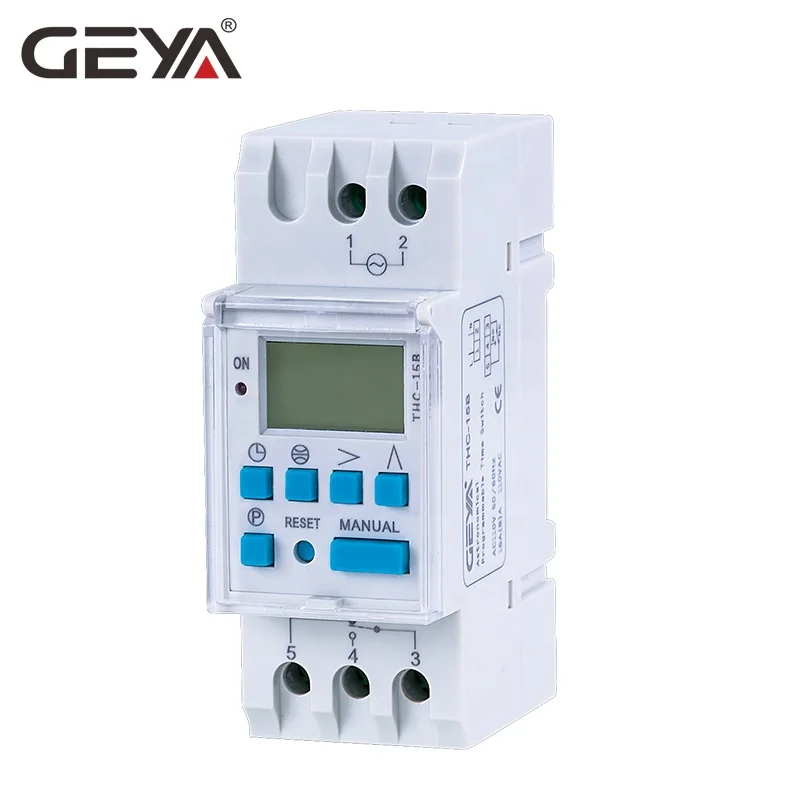 Programmable Digital LCD Timer Weekly Time Electronic Switch 30A AC/DC 12-240V E - Foto 13