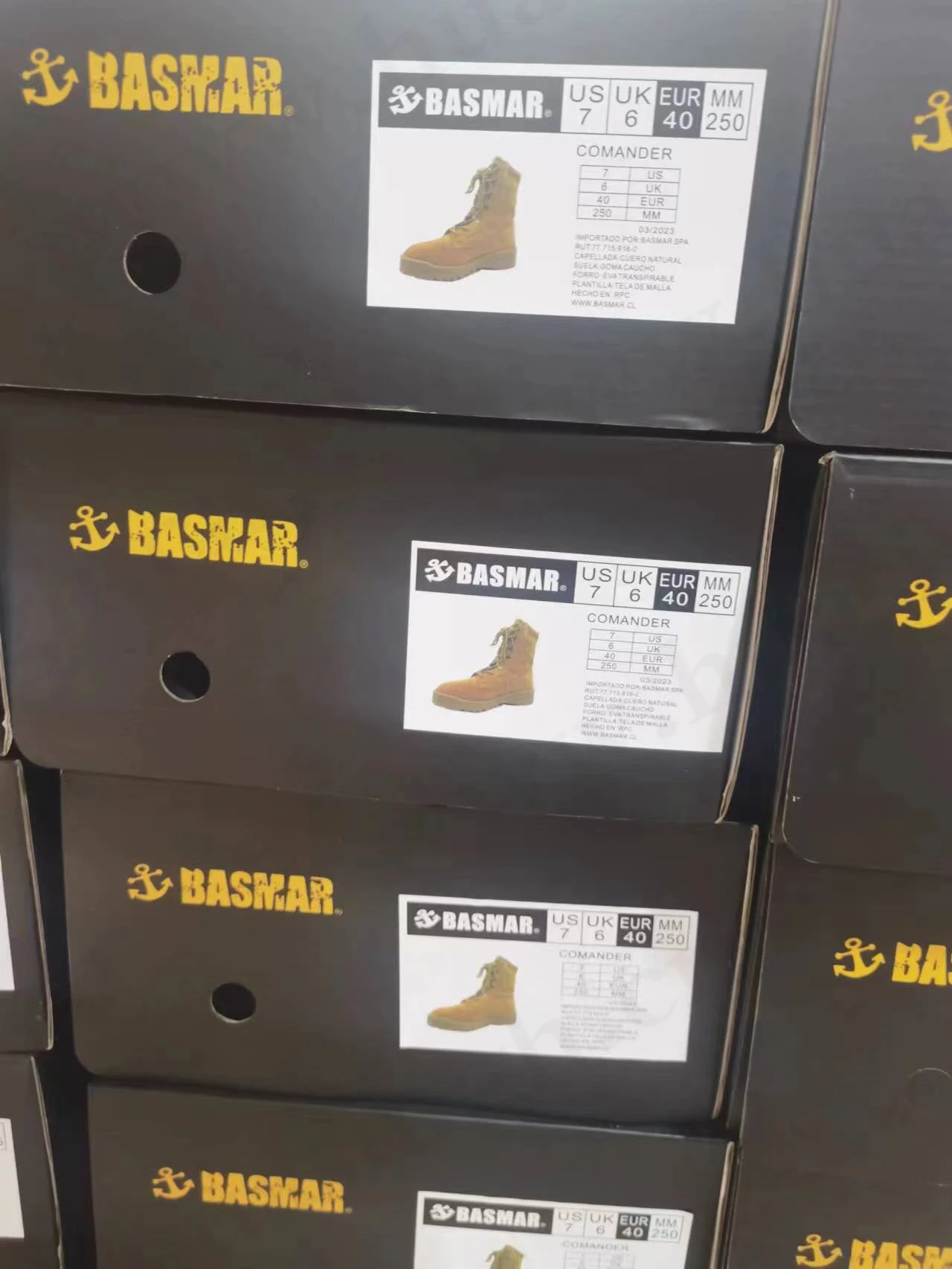 Packaging & shipping specifications