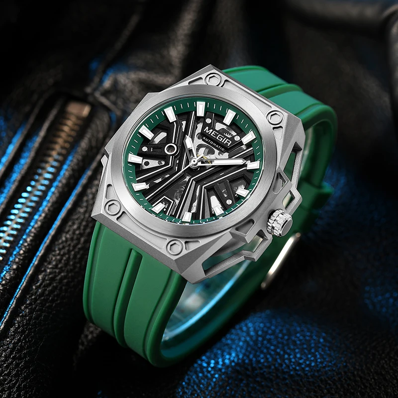 MEGIR 8603 Luxury Watch - Fashionable Mechanical Timepiece