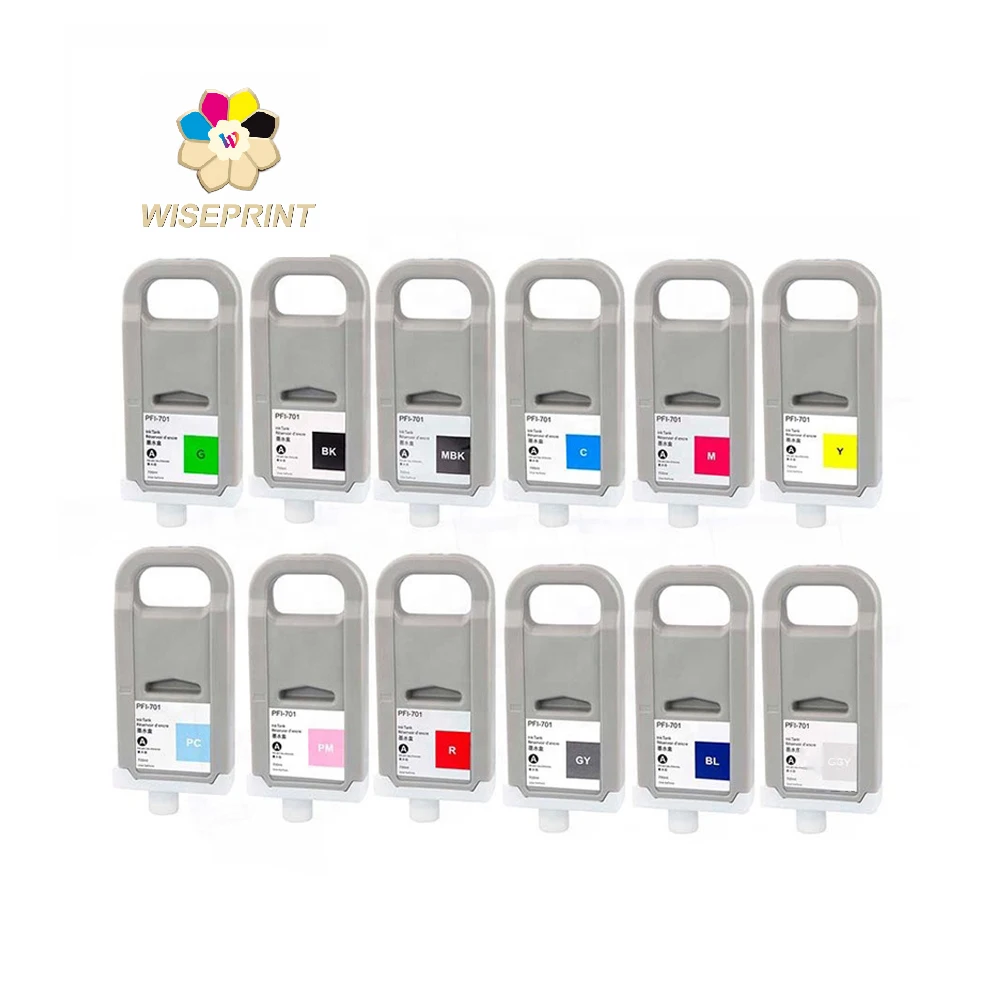Wiseprint PFI-704/8706 インクカートリッジ - Canon iPF 8300/8410