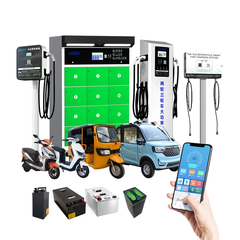 Fast Charging Electric Rickshaw for Adult Three-wheeler Tuk-tuk with Smart Battery Fast Charging Electric Tricycle