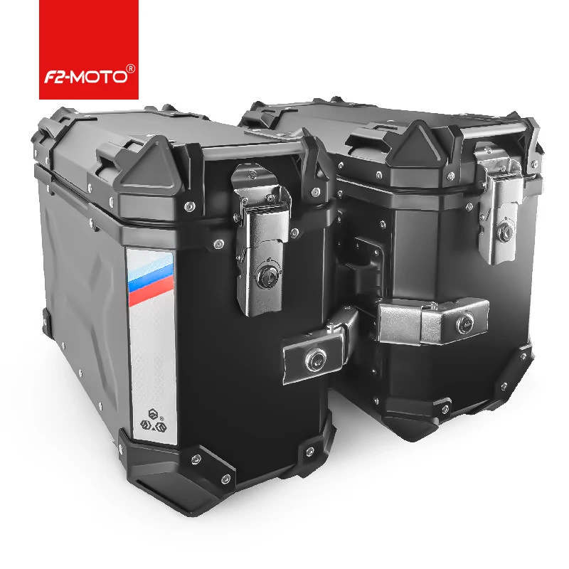 36L F2-MOTO Trunk Luggage Saddle Box - Waterproof Hard Motorcycle
