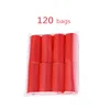 Bolsa OPP roja de 8 rollos de seda 0,8