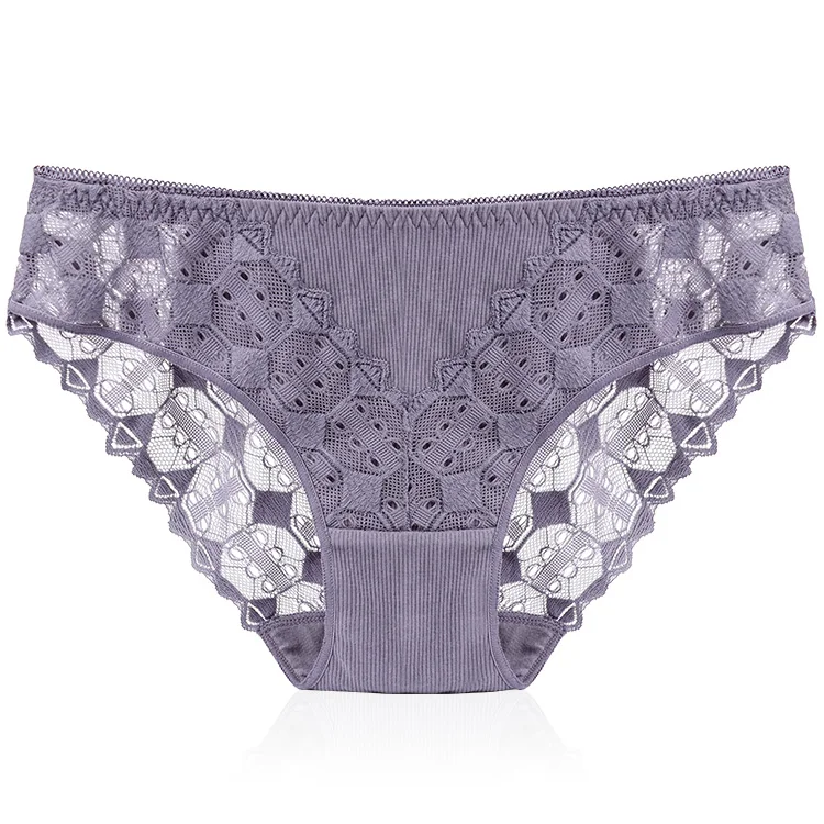 2020 nuevo diseño cómodo damas Nylon bragas de cintura de algodón