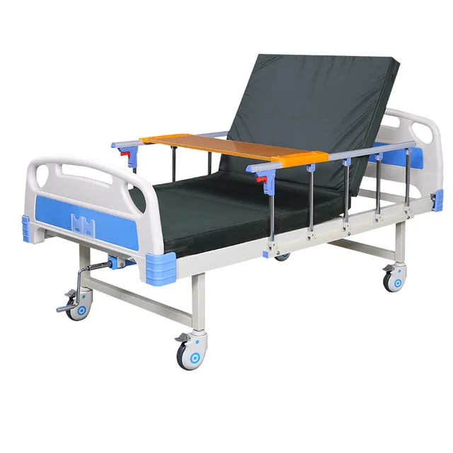 Cheap Price Manual Hospital Bed,Adjustable Medical Bed Hospital Equipment,Patient Bed One Crank Hospital Bed 1 Function