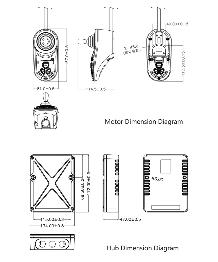 K1 24v Electric Wheelchair Programmer Controller - CE Certified
