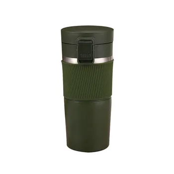 304 Stainless Steel Thermos Cup European Style Mug Portable Accompanying Office Water Cup