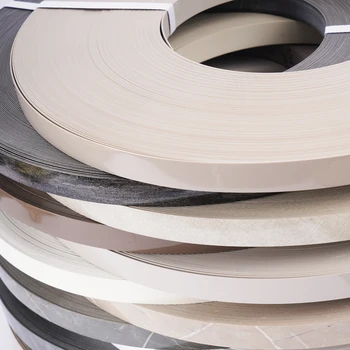 PVC Decorative Plastic Edge Banding for Desk & Wooden Furniture 0.4-2 mm Thickness
