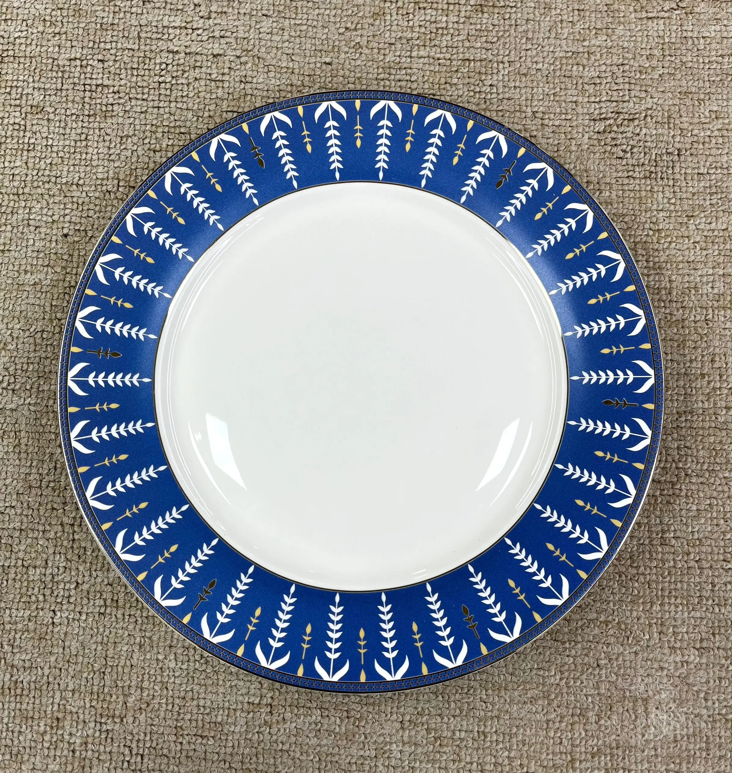 Porcelain Floral Plates 8 inch Royal Dessert Plates, Appetizer Plates, Floral Plates, Salad Plates Small Dishes, Dinnerware