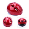 Metallic red helmet-with tail light