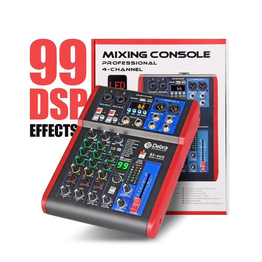 ミキサーオーディオ　SI-4UX Amazon.com: D Debra SI Series Professional Portable
