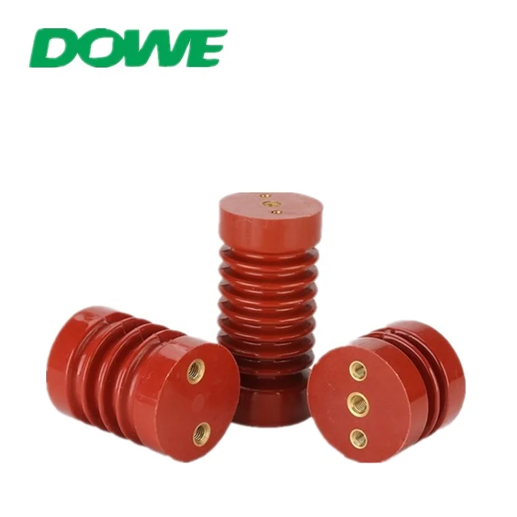 DOWE Epoxy Resin DMC/SMC Material Low Voltage Insulator Busbar Electrical Standoff Isulator for Electric Industry Equipment