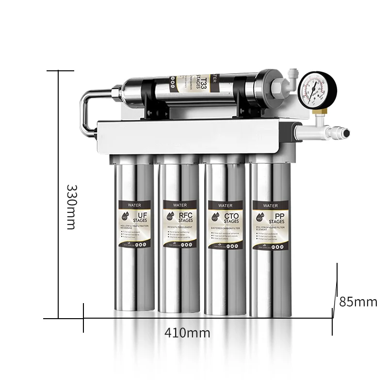 Filtro De Agua Uv Water Purifier Water Filter UF System 5 Stage Ultrafiltration Water Filter or Purifier for Home
