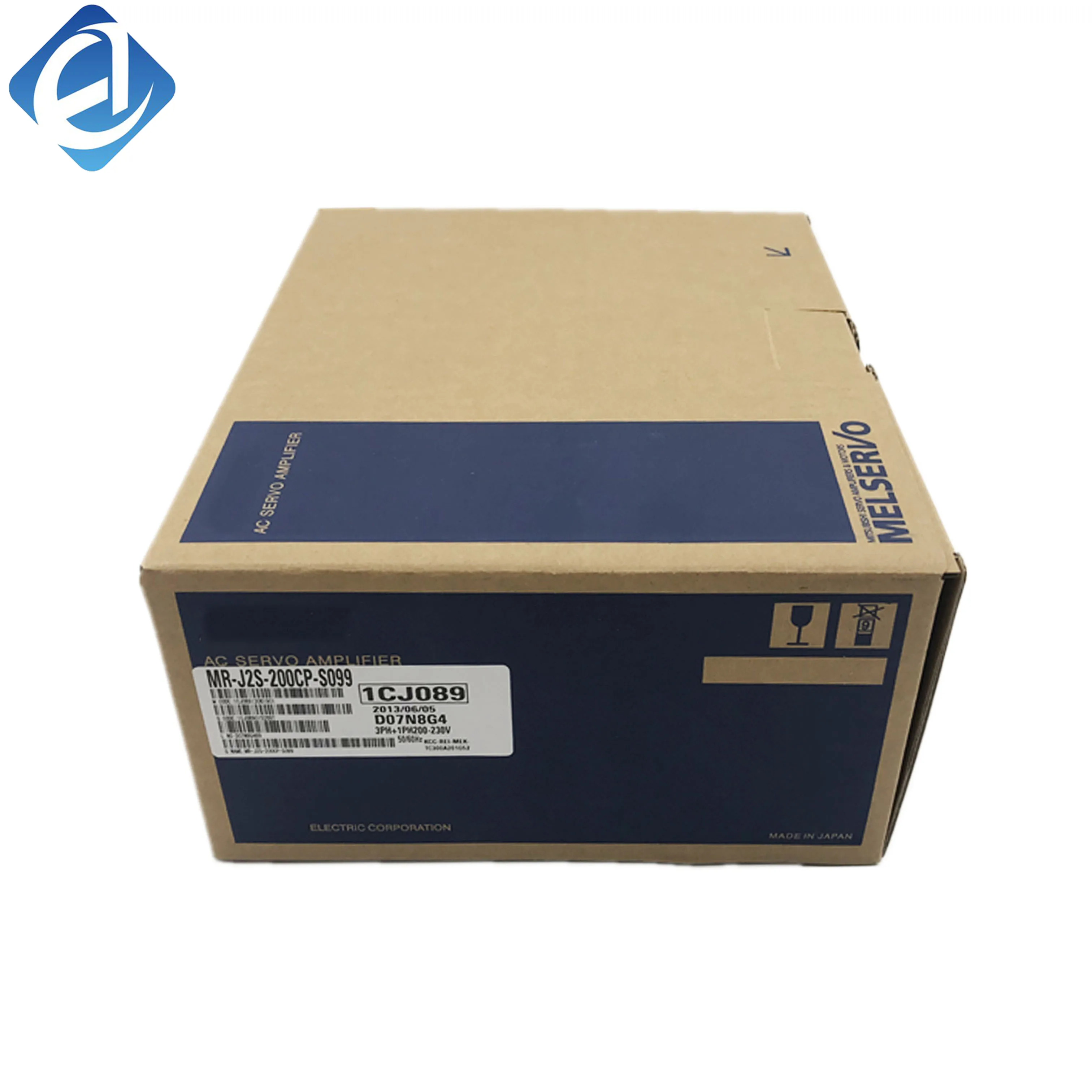 Nuwe Oorspronklike MR-J2S-200CP-S099 Mrj2s200cps099 AC Servo-stuurder Voorraad in Werf