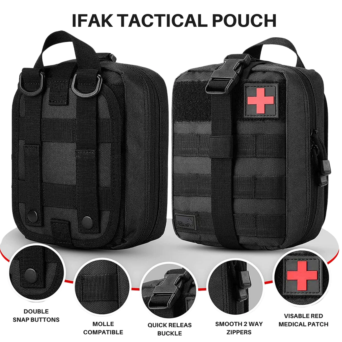 Allinone Survival Kit Backpack Essential First Aid & Travel