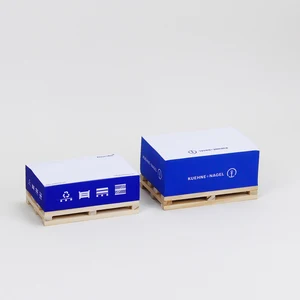 Promotional 115 X 75 mm Sticky Note Cube With Wooden Pallet Self Adhesive Notes Sticky Note Cube With Logo