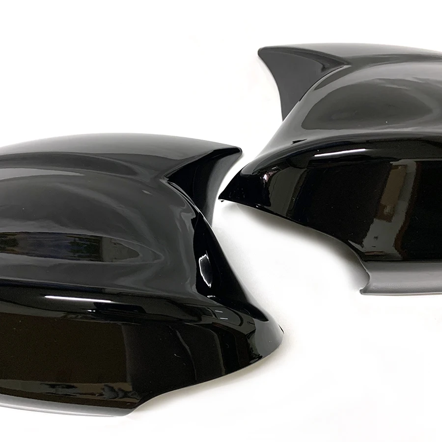 product tiypeor high quality ox horn style mirror cover for bmw 3 series e90 2005   2007  car parts replacement rearview mirror cover-7