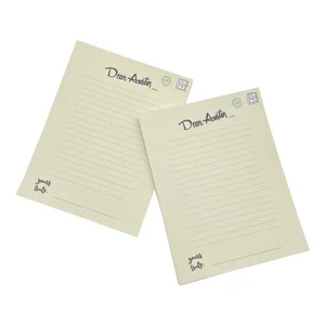 Kawaii Customizable Yellow Notepads High Quality Office and School Write Pad Offset Paper Tear-Off 'To Do' Lists for Gifts