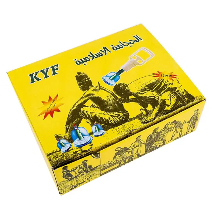 2023 Wholesales Wholesale Facial Hijama 12 Pcs Set Acupuncture Cupping Sets