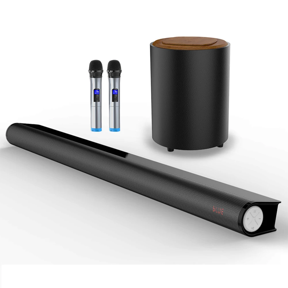 Vofull New Model Wall Mounting, LED TV Big Sound bar Home Theatre Soundbar Speaker System at Cheap Factory Price//