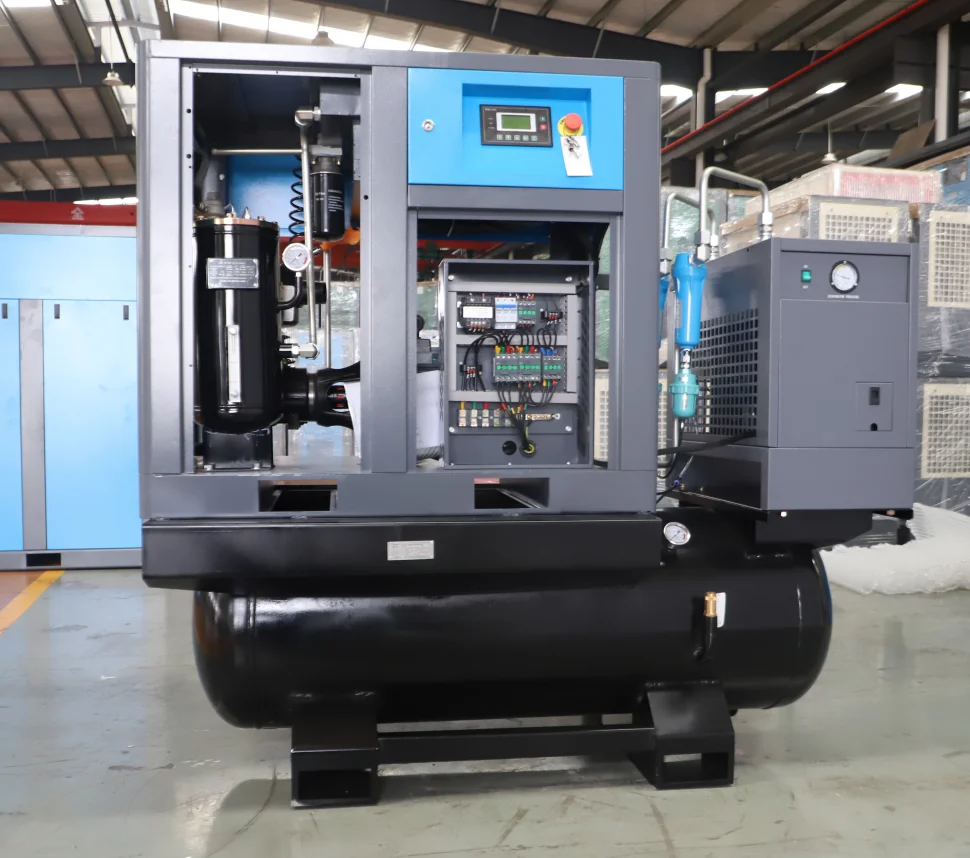 Винтовой компрессор Airstone Industrial Air-compressors 10HP 7.5KW с осушителем для лазерной резки