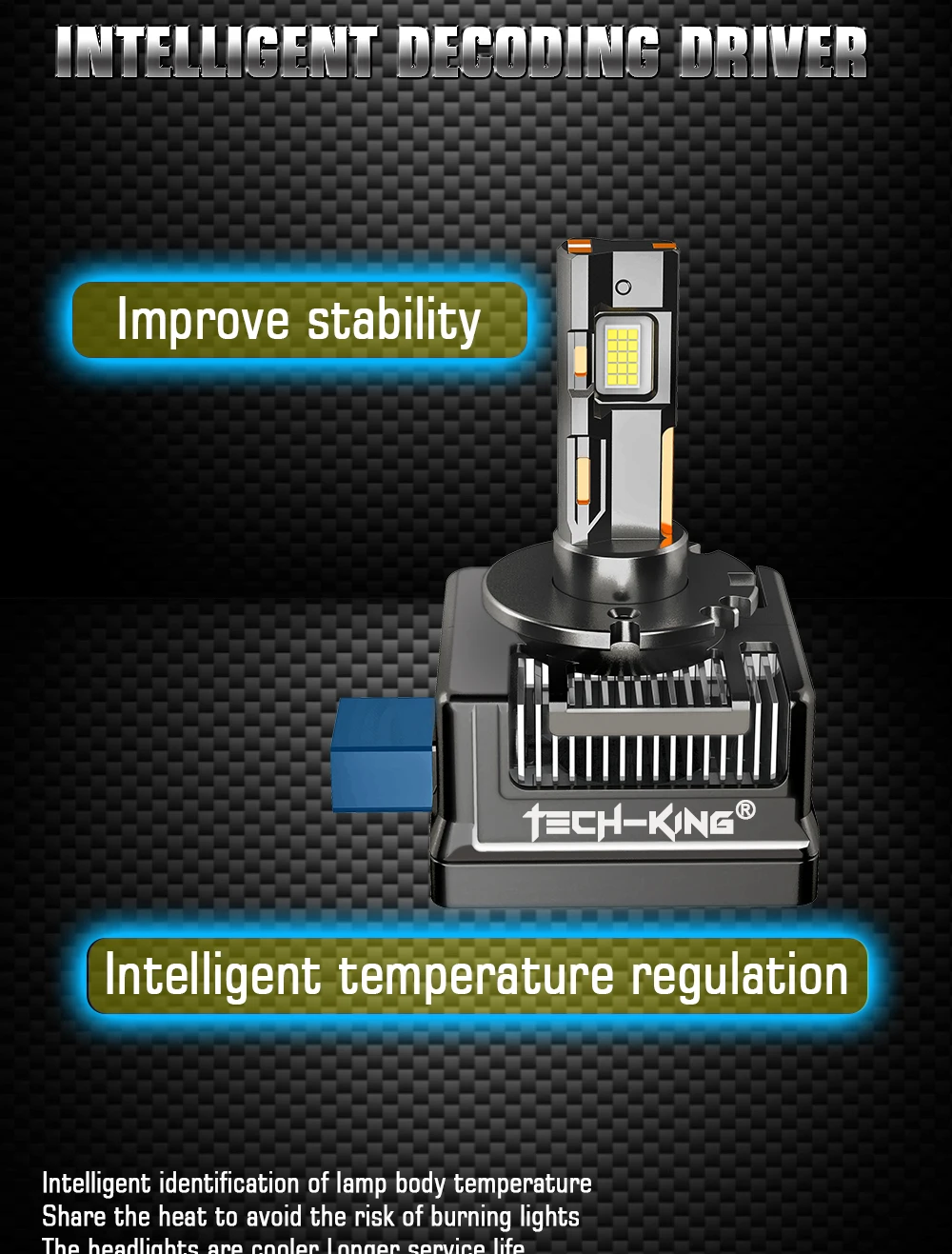 Auto Car Light High Power Zinc alloy LED Headlight canbus led D1S D2S D3S D4S D5S D8S LED Bulb Car LED Light HID Upgreat to LED