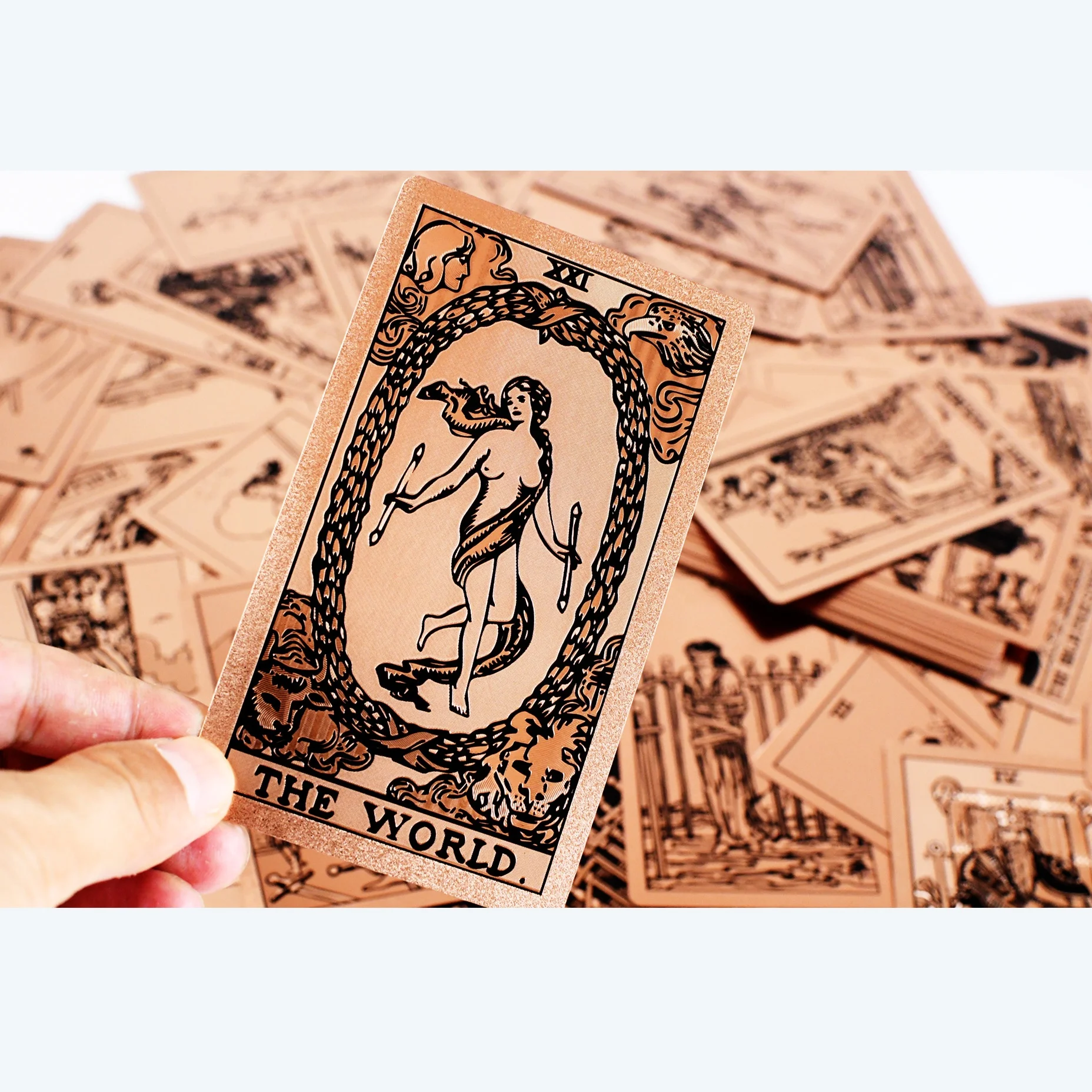 High Quality Factory Print Your Own Tarot Cards Light Seers Cards