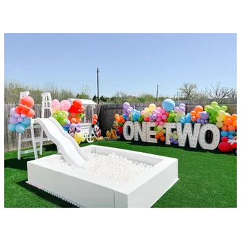 Customize Indoor Playground Soft Play Big Ball Pit with Slide for Indoor Park