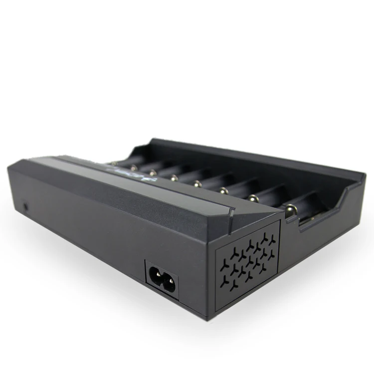 Wholesales Eizfan M8 Universal Battery Charger 18650 battery charger for 1.2V 3.6V 3.7V  Rechargeable Battery  with 8 Slots