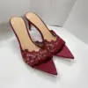 Encaje Rojo 8.5cm (Color Personalizado)