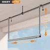 Diámetro del tubo de 25 mm [telescópico 100-186 cm] altura ajustable