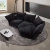 2.55m Sofa: Single Seat + Chaise Lounge