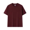 cotton t shirt-dark red