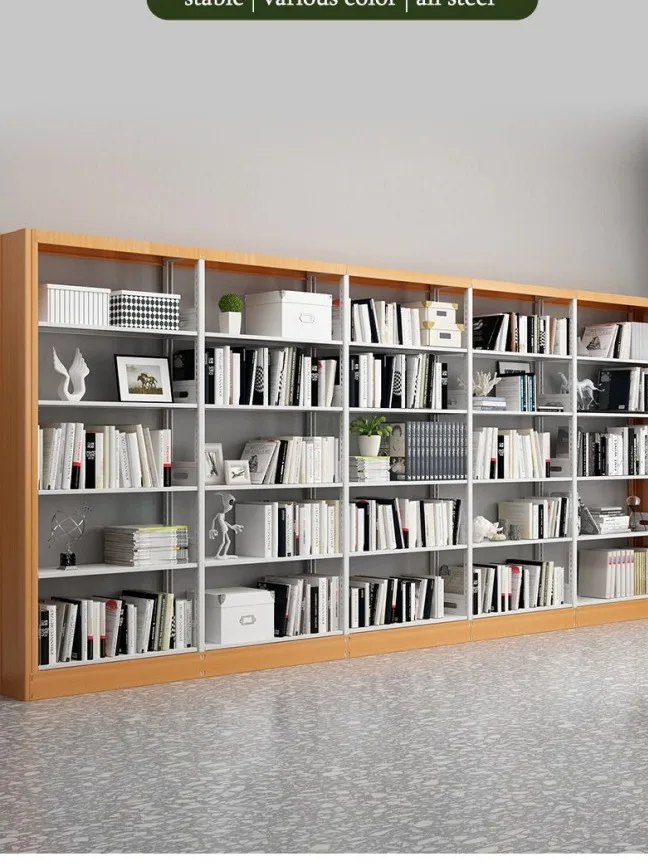 Metal Bookshelves Library Bookshelf Library Metal Frame Library Bookshelf Libros Rak Buku