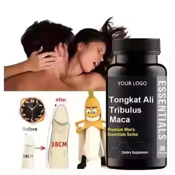 OEM/ODM 24 Months Shelf Life Maca Ginseng Capsules 0.8g for Adult Men Energy Support Male Enhancement Pills Maca Root