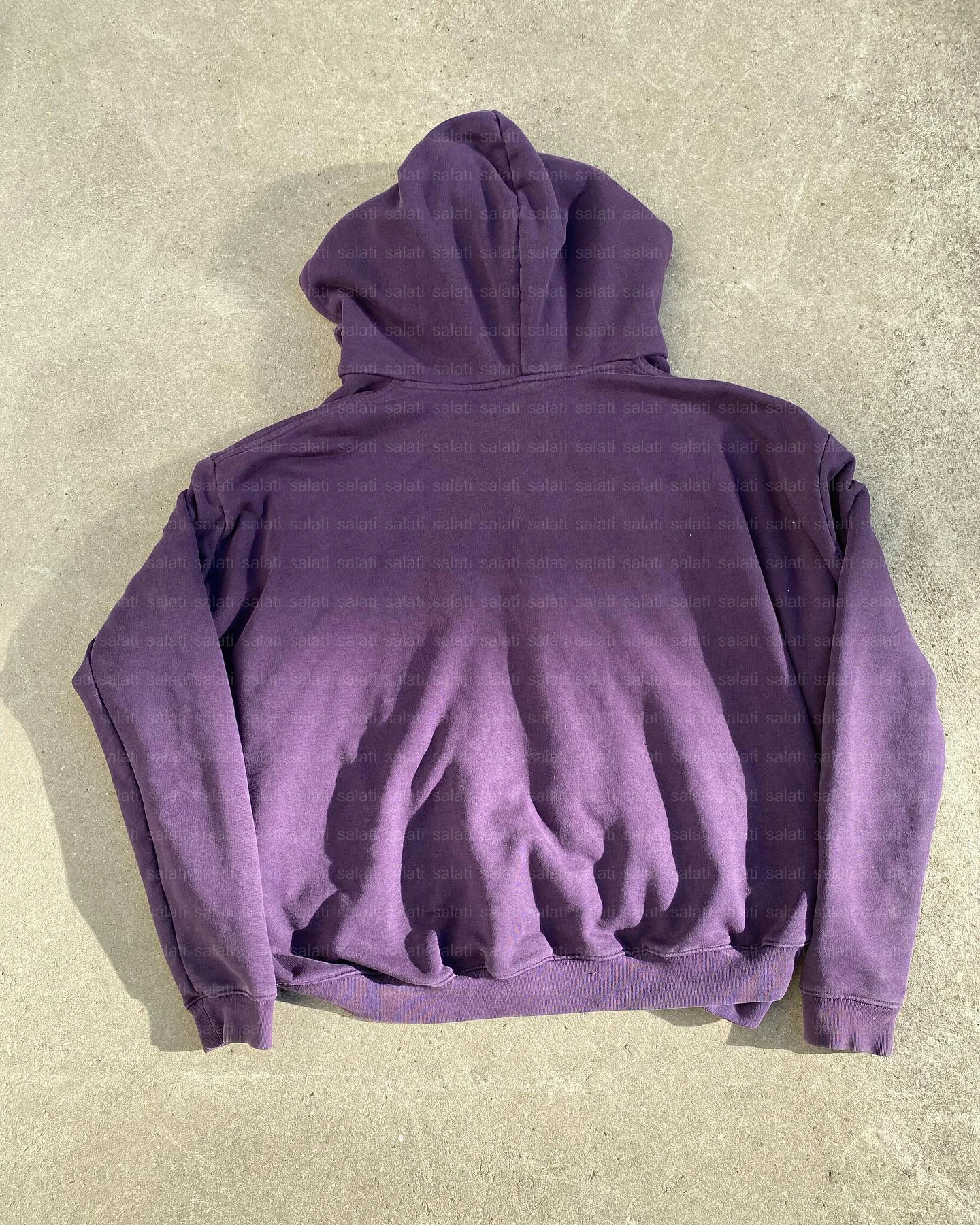 Salati Hoodies Manufacturer Cotton French Terry 500 GSM Pullover Zipper Double Layer Hooded Oversized Sweatshirt Hoodies for Men gallery 2