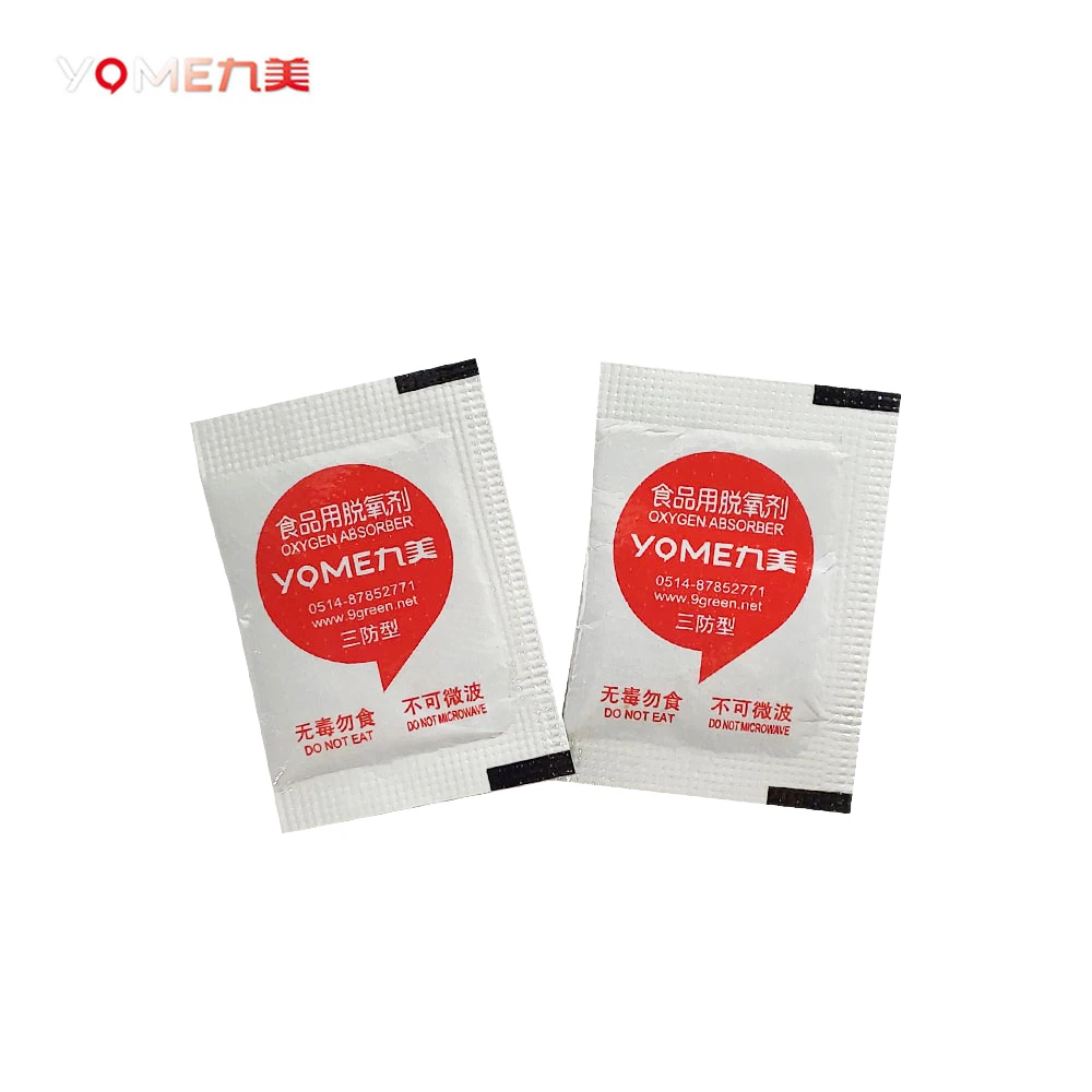 YOME 80cc Oxygen Absorber with Indicator  Best Kept Oxygen Absorber for FoodCakes Cake Packaging Beef Jerky Chicken Coffee