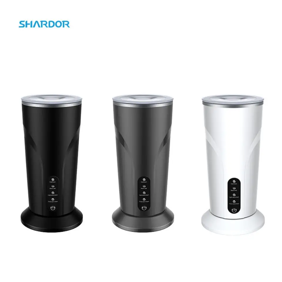Electric Automatic Electric 4 in 1 Multifunction Milk Foam Machine With Stand Cappuccino Foamer Espresso Steamer Milk Frother