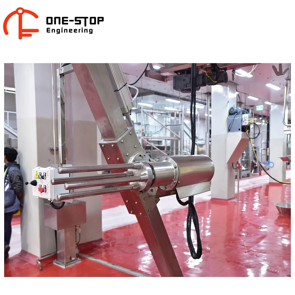 100-1000 SPH High Capacity Automatic Sheep Slaughterhouse Machine Stainless Steel 304 Abattoir Equipment