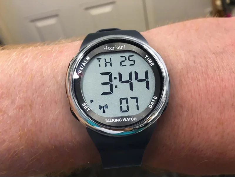 Digital hotsell talking watch