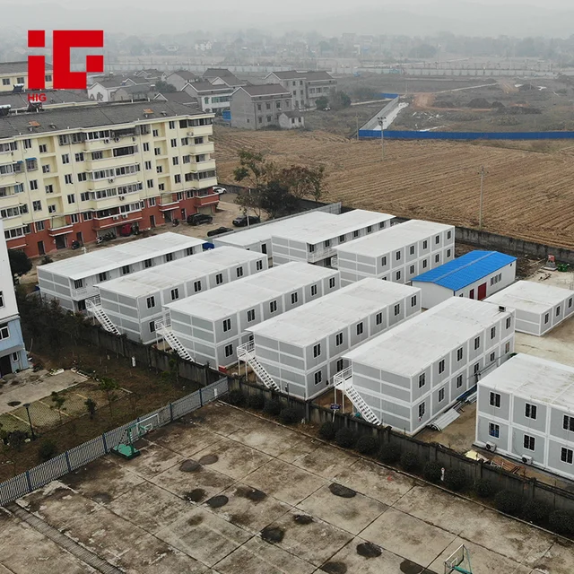 Economical Expandable Prefeb Homes Modular Dormitory Building Affordable Collapsible Foldable Office Folding Container House