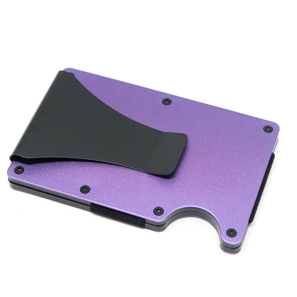 Wholesale Blank Metal Wallet For Laser Engraving,Mens Rfid Aluminum Metal Wallet,Custom