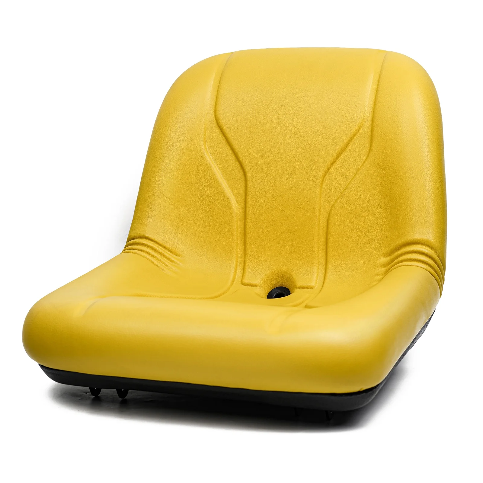 Universal Flip Forward Yellow Replacement Lawn Tractor Mower Seat With
