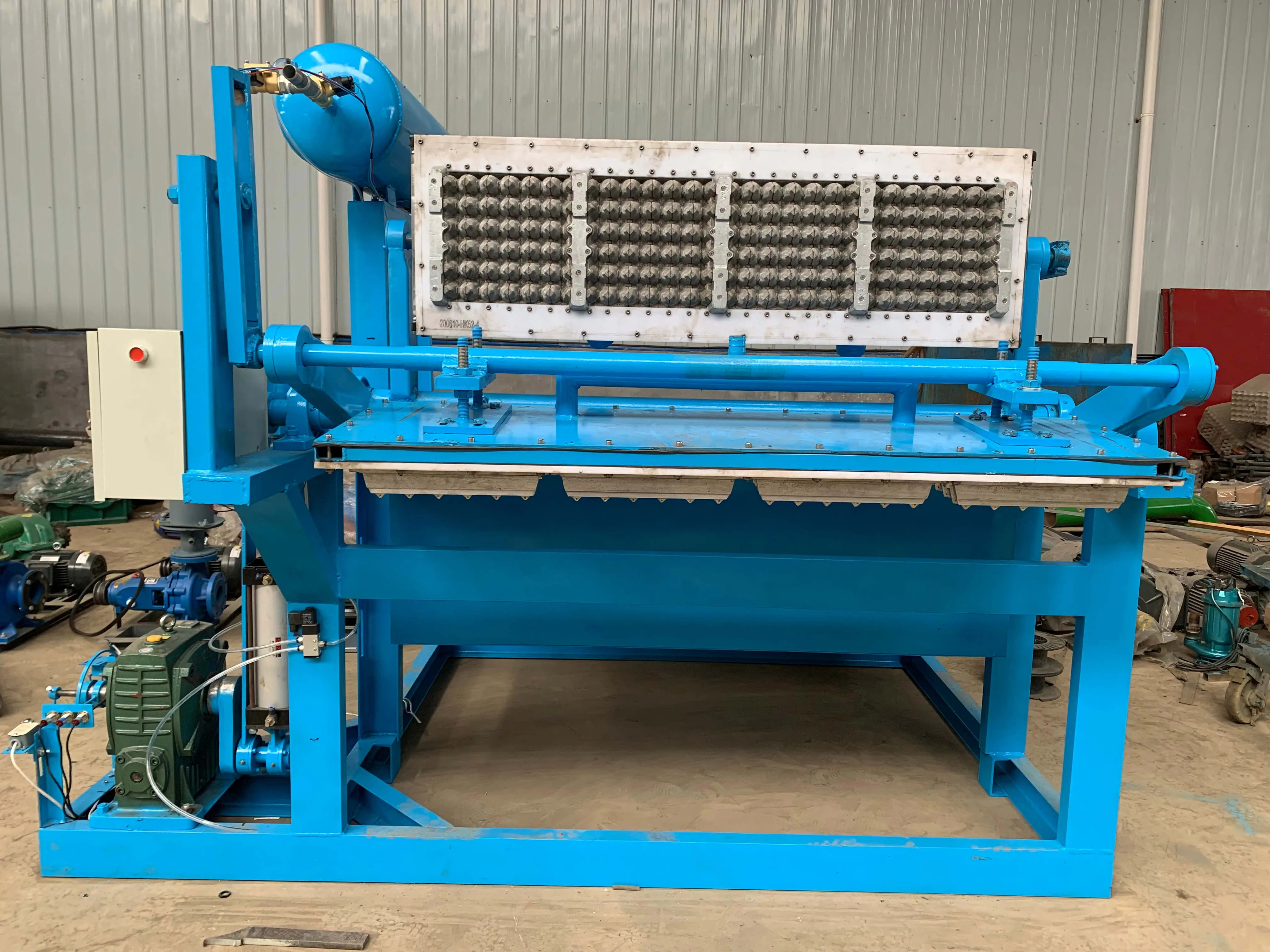 Small Alveoles Paper Egg Trays Carton Making Manufacturer Machine
