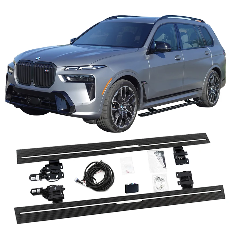 BMW X7 G072019-2024用自動電力サイドステップランニングボード