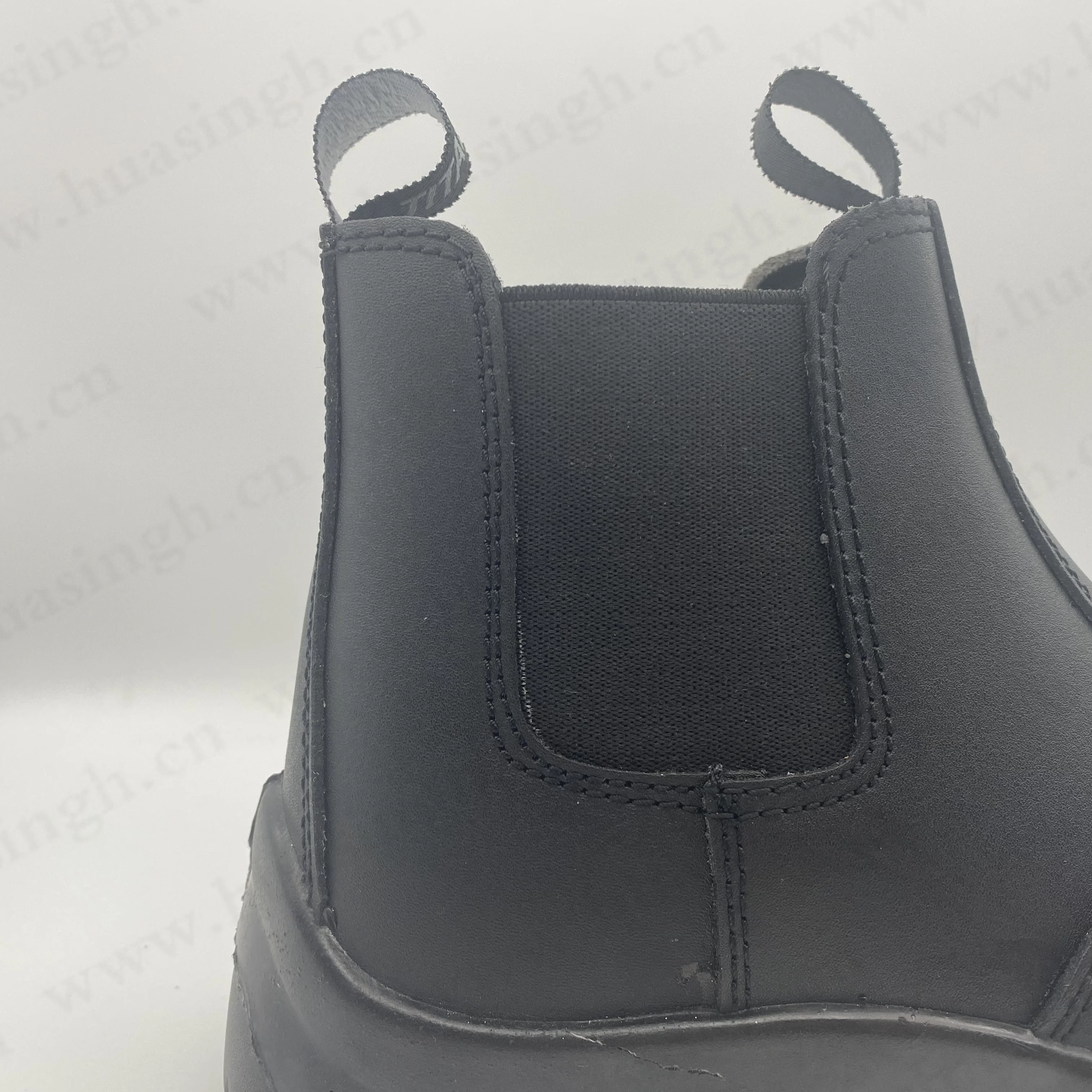 Zh,Construction Safety Shoes Antipuncture With Steel Toe Pullon Oil